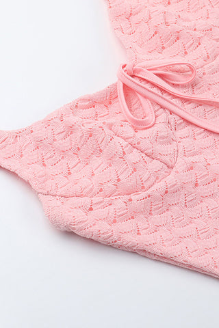 Tie-Front Lace Sundress