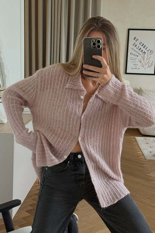 Stylish Button-Front Cardigan