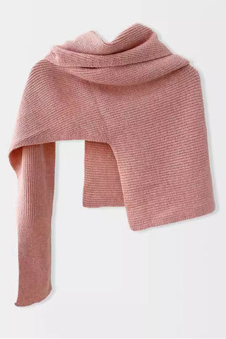 Asymmetrical Ribbed Shrug Cardigan