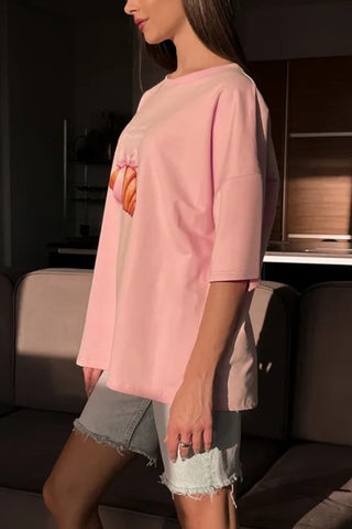 Graphic Croissant T-Shirt