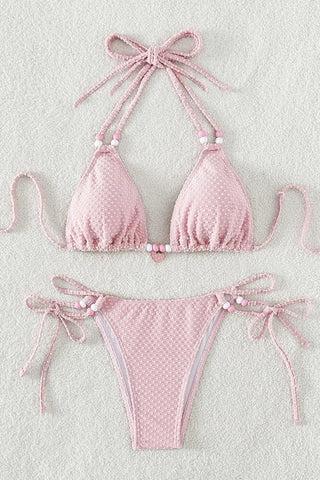 Chic Tie-Detail Bikini Set