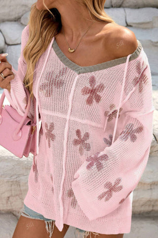 Floral Pullover Sweater