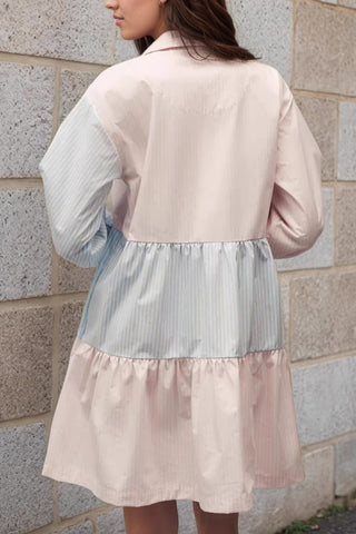 Button-Front Casual Dress