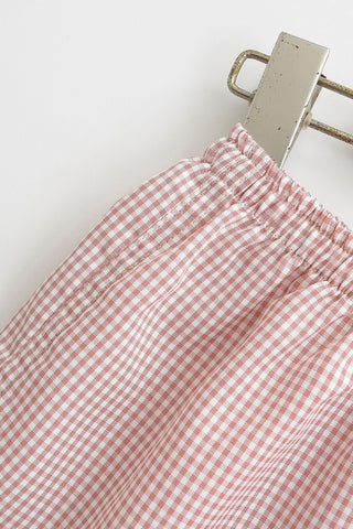 Checkered Casual Shorts