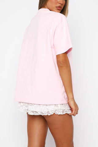 Graphic Flower Print T-Shirt