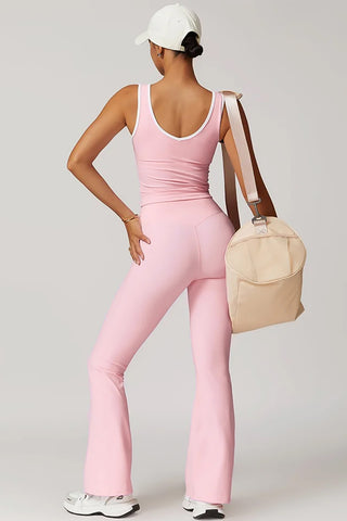 Cami Top and Flare Pants Set