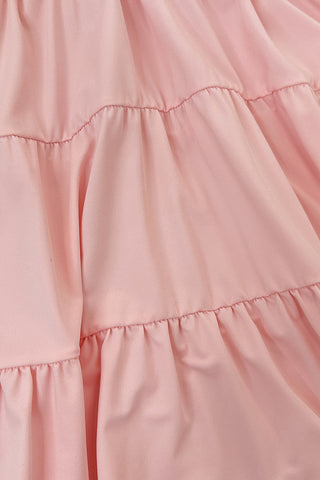 Sleeveless Ruffle Hem Bodycon Dress