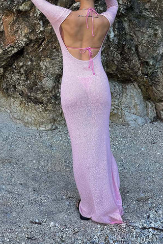 Cutout Casual Maxi Dress