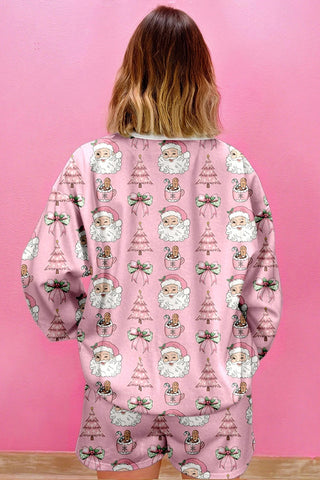 Ho Ho Ho Christmas Lounge Short Set