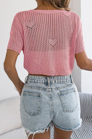 Tie-Front Knit Shrug