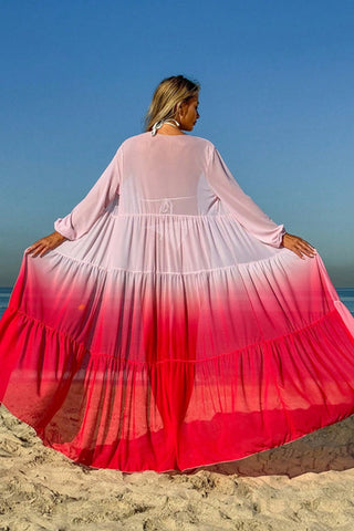 Open-Front Beach Cover-Up
