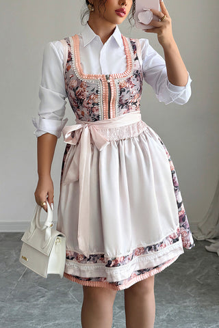 Floral Patterned Casual Dress