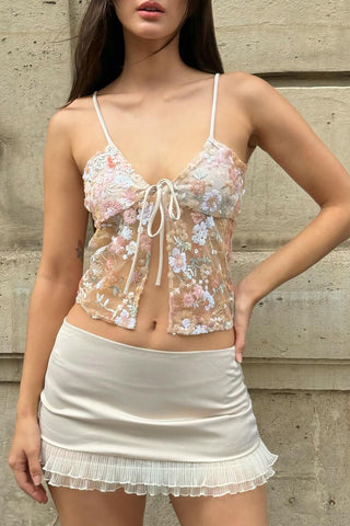 Floral Detail Camisole