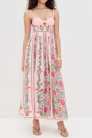 Floral Summer Midi Dress