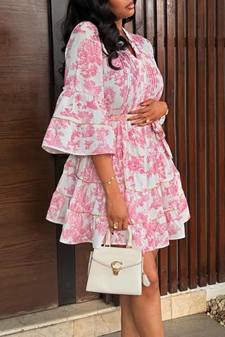 Flowy Tiered Casual Dress