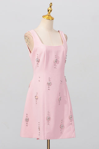 Embellished A-Line Evening Dress