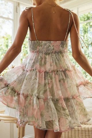 Tiered Floral Sundress