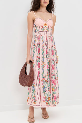 Floral Print Maxi Dress