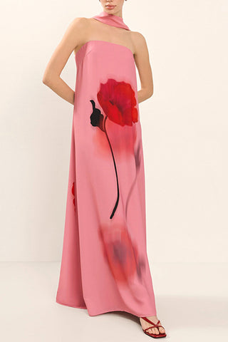 Floral Print Maxi Sundress