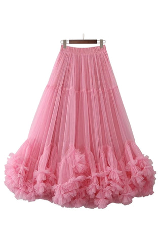 Layered Tulle Skirt