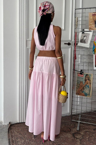 Elegant Two-Piece Skirt Set