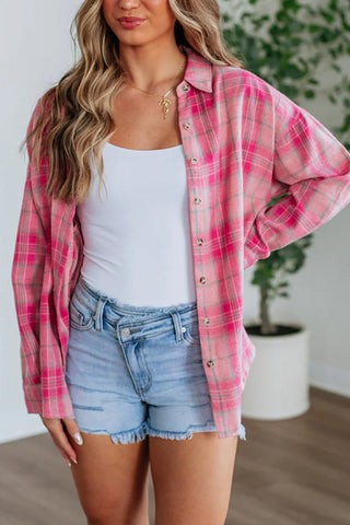 Button-Down Plaid Shirt