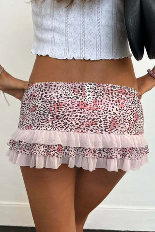 Flirty Tiered Mini Skirt