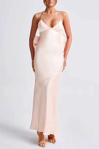 Elegant Spaghetti Strap Evening Dress