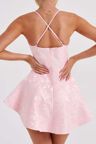 Halter Neck Floral Sundress