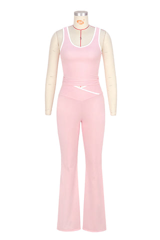 Cami Top and Flare Pants Set