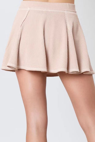 Flowy Pleated Skirt Set