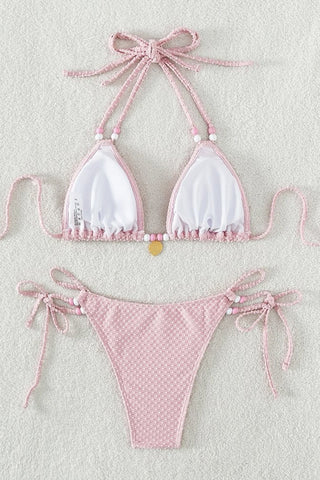 Chic Tie-Detail Bikini Set