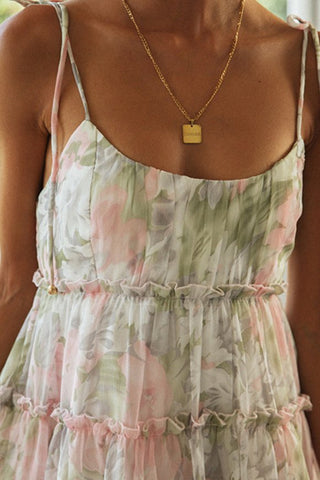Tiered Floral Sundress