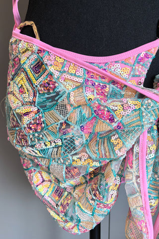 Boho Chic Bikini Set with Elegant Rings