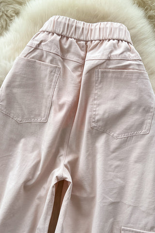 Utility Pocket Belted Pants