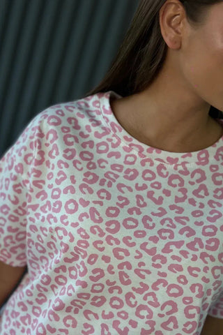 Leopard Print Short Set