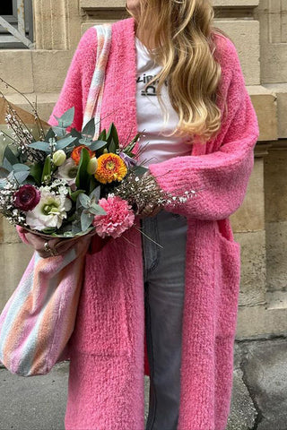 Cozy Open-Front Cardigan