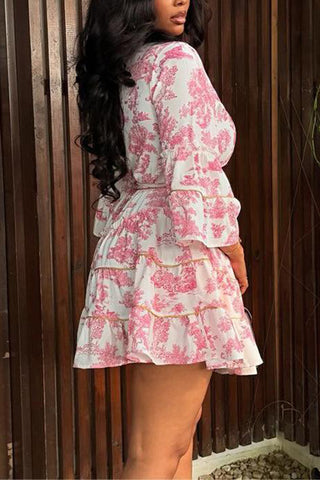 Flowy Tiered Casual Dress