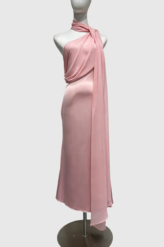 Elegant One-Shoulder Evening Dress