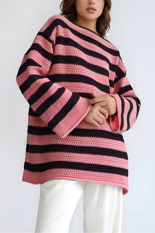 Striped Oversized Sweater