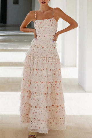 Layered Lace Casual Dress