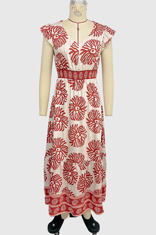 Floral Print Maxi Dress