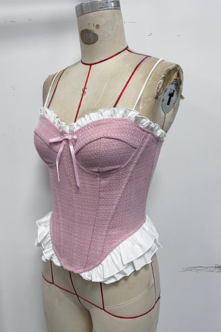 Stylish Ruffled Camisole Top