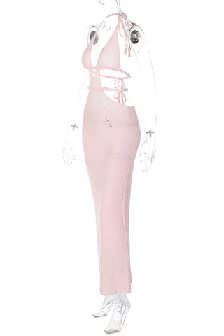 Strappy Cut-Out Maxi Dress