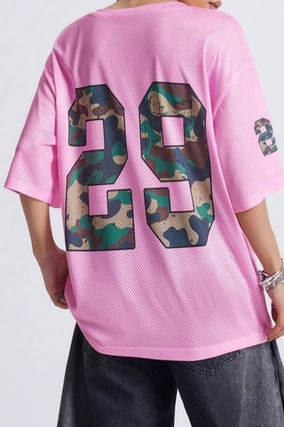 Off-Shoulder Graphic T-Shirt