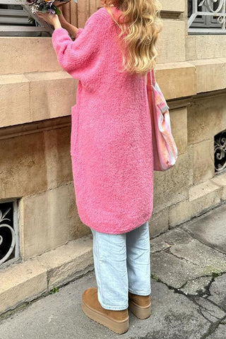 Cozy Open-Front Cardigan