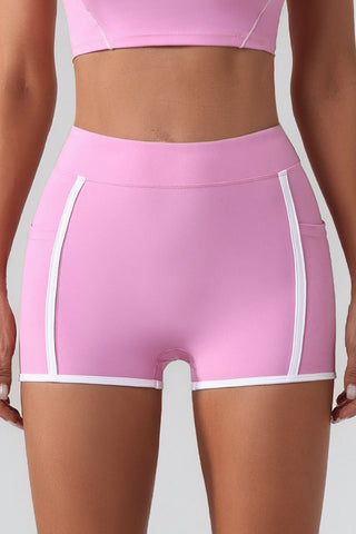 High-Waist Active Casual Shorts