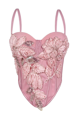 Embellished Floral Camisole Top