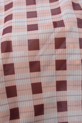 Checkered Maxi Skirt