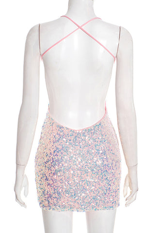 Sparkling Sequin Mini Dress